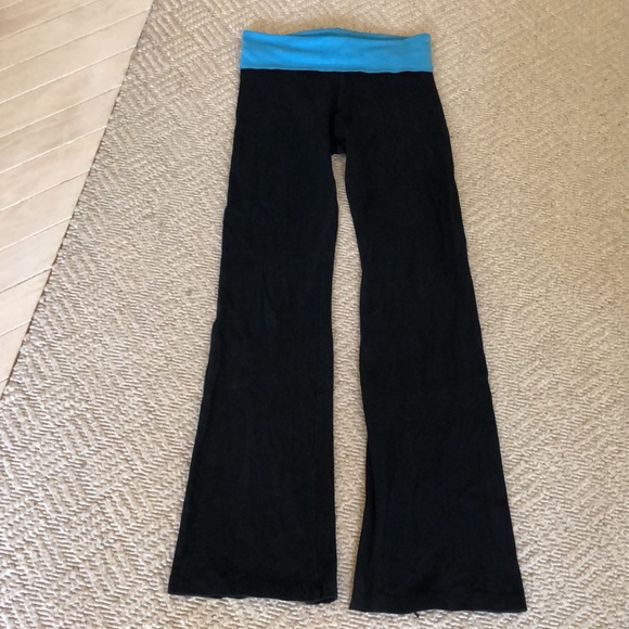 Hard Tail Pants & Jumpsuits Original Hardtail Flare Yoga Pant Blue